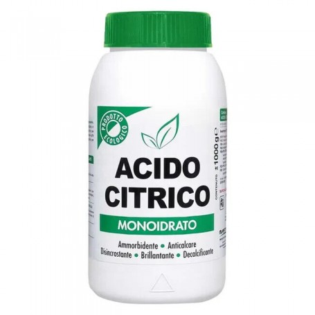 ACIDO CITRICO NATURALE ANTICALCARE BRILLANTANTE DISINCROSTANTE AMMORBIDENTE   1 KG