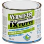 VERNIFER SMALTO ANTIRUGGINE FONDO AREXON FERRO LAMIERA ZINCATA LEGNO CON GUANTI   500 ML   ANTRACITE ANTICHIZZATO