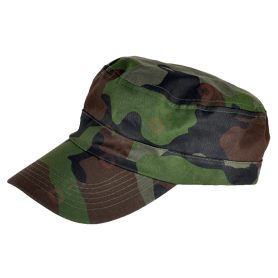 CAPPELLO MIMETICO MILITARE VASCO UOMO E DONNA CAPPELLINO CON VISIERA REGOLABILE