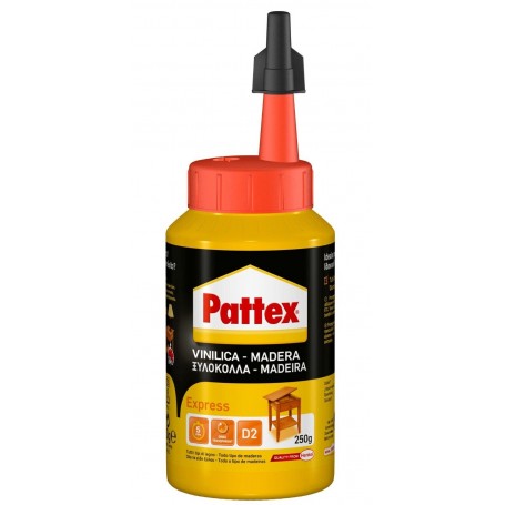 PATTEX COLLA VINILICA EXPRESS INCOLLAGGIO RAPIDO LEGNO FELTRO SUGHERO DA 250 GR