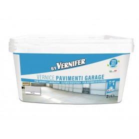 VERNIFER VERNICE PAVIMENTO GARAGE GRIGIA RAL 7047 PER CALCESTRUZZO CARRABILE - 2L