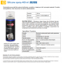 SILICONE SPRAY AMBRO-SOL PROTETTIVO PARTI PLASTICHE E GUARNIZIONI - BOMBOLA 400 ML