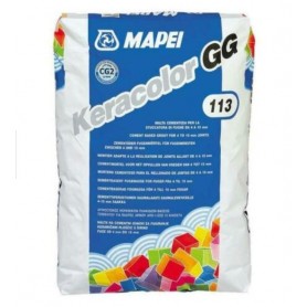 STUCCO PER FUGHE MAPEI KERACOLOR GG113 GRIGIO CEMENTO FUGANTE PER MATTONELLE - SACCO DA 25 KG