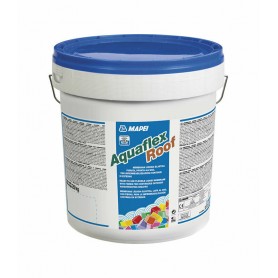 GUAINA LIQUIDA IMPERMEABILIZZAZIONE MAPE I AQUAFLEX ROOF - 5 KG BIANCO