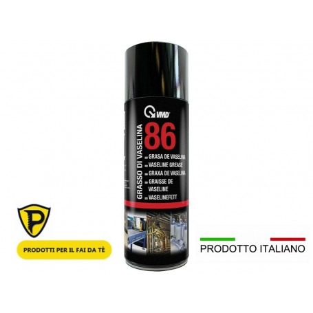 GRASSO ALLA VASELLINA VMD 86 SPRAY MULTI USO PROTETTIVO PER CROMATURE - 2 PZ X 400 ML