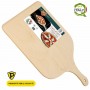 PALA PER PIZZA TAGLIERE VASSOIO IN LEGNO DI BETULLA 30 X 42 CM CON IMPUGNATURA