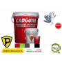 GUAINA LIQUIDA IMPERMEABILIZZANTE CAD GU M - FUSTO DA 5 KG - COLORE BIANCO + GUANTI OMAGGIO