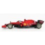 MODELLINO FERRARI F1 SF21 BURAGO 1:43 LECLERC - COLORE ROSSO - 18-01429