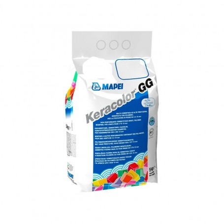 STUCCO PER FUGHE KERACOLOR GG FUGA MAPEI PER PAVIMENTI IN SACCO 5 KG   COL. 110 MANHATTAN 2000