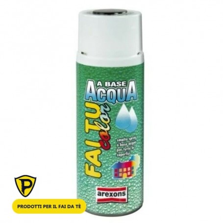 VERNICE SPRAY A BASE ACQUA AREXONS SMALT O ATOSSICO INODORE PER AMBIENTI INTERNI   COL. ARANCIO PASTELLO LUCIDO