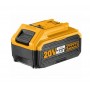 TRAPANO MARTELLO DEMOLITORE TASSELLATORE A BATTERIA 20V INGCO + 3 PUNTE SDS PLUS + 1 BATT. 2 AH + 1 BATT. 4 AH