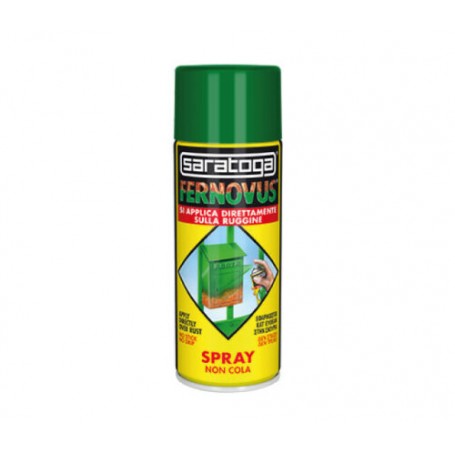 VERNICE SPRAY FERNOVUS SARATOGA SMALTO A NTIRUGGINE BOMBOLETTA 400 ML   COL. BIANCO GHIACCIO BRILLANTE