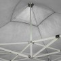 GAZEBO 3X3 PIEGHEVOLE PORTATILE TELO IMPERMEABILE BIANCO IN PVC 100 % CON BORSA