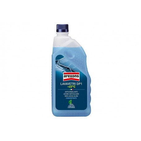 LIQUIDO LAVAVETRI AUTO DP1 CONCENTRATO DETERGENTE PULIZIA CRISTALLI PRONTO USO - 1 L