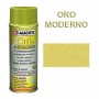 VERNICE SPRAY ORI E ARGENTO -COD 208- DECORAZIONE EFFETTO ORO O ARGENTO - 400 ML   COL. ORO MODERNO