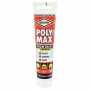 POLY MAX HIGH TACK EXPRESS TRASPARENTE COLLA DI MONTAGGIO UNIVERSALE - TUBO 165 G