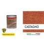 IMPREGNANTE O CERATO LEGNO FUNGICIDA AD ACQUA PER ESTERNO PROFESSIONALE DA 750ML   CERATO CASTAGNO