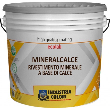 PITTURA TRASPIRANTE A CALCE NATURALE ANTIMUFFA ANTIBATTERICA BIANCA IN FUSTI   DA 5 L