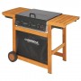 BARBECUE CAMPINGAZ ADELAIDE 3 WOODY DUALGAS CON 3 BRUCIATORI A GAS GPL O METANO