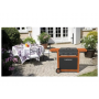 BARBECUE CAMPINGAZ ADELAIDE 3 WOODY DUALGAS CON 3 BRUCIATORI A GAS GPL O METANO