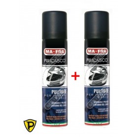 IGIENIZZANTE SPRAY CASCHI SCARPE TESSUTI ELIMINA FUNGHI MUFFE ODORI - 2 PZ