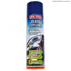PULITORE VETRI AUTO MA-FRA GLASS CLEAN & SHINE SPRAY EFFETTO BRILLANTE - 2X500 ML
