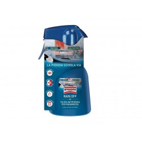 RAIN OFF SPRAY SCUDO ANTIPIOGGIA TRATTAM ENTO IDROREPELLENTE PER PARABREZZA 200 ML AREXONS