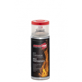 VERNICE SMALTO SPRAY ALTA TEMPERATURA AMBROSOL 400ML   COL. ROSSO FRENI